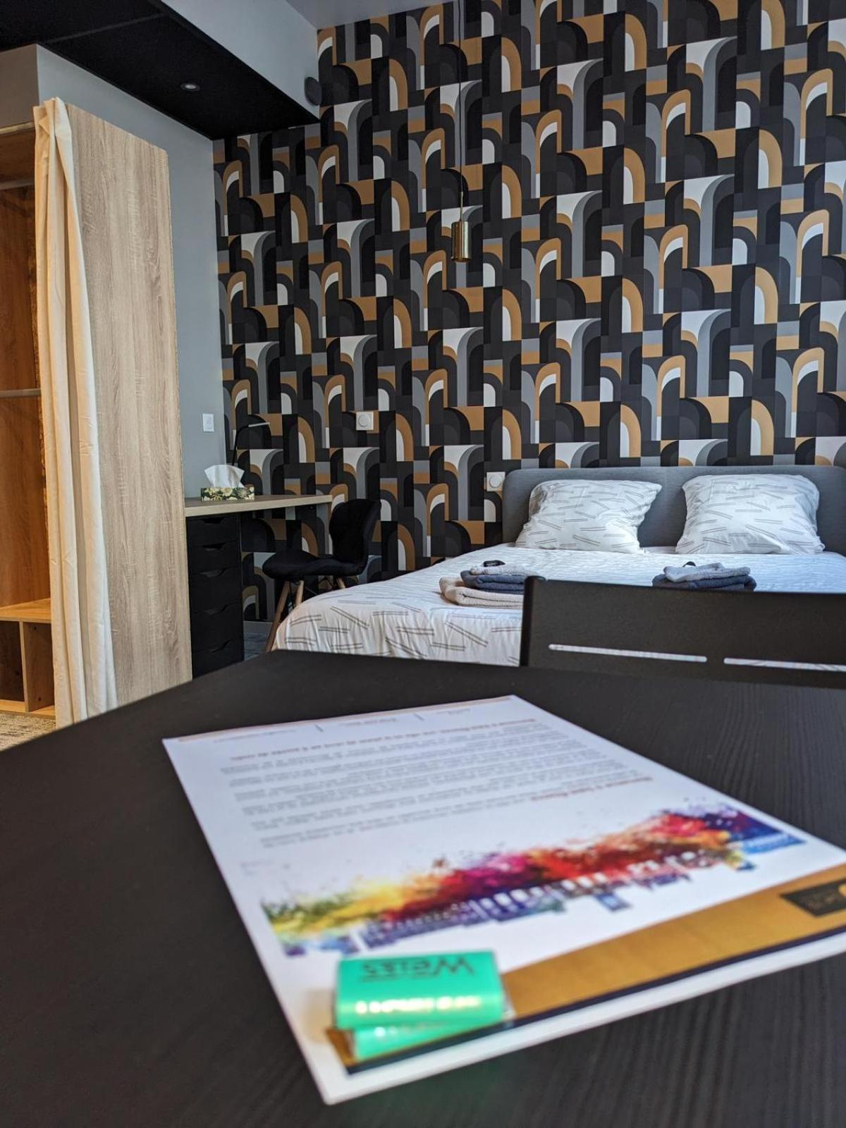 Le 12 Wifi Cosy Parking 3 Apartment Saint-Etienne  Luaran gambar